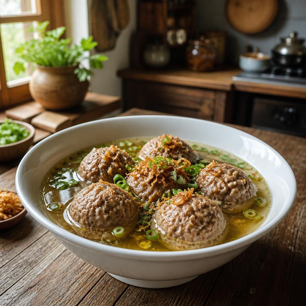 Bakmi Golek Bakso Sapi Kuah